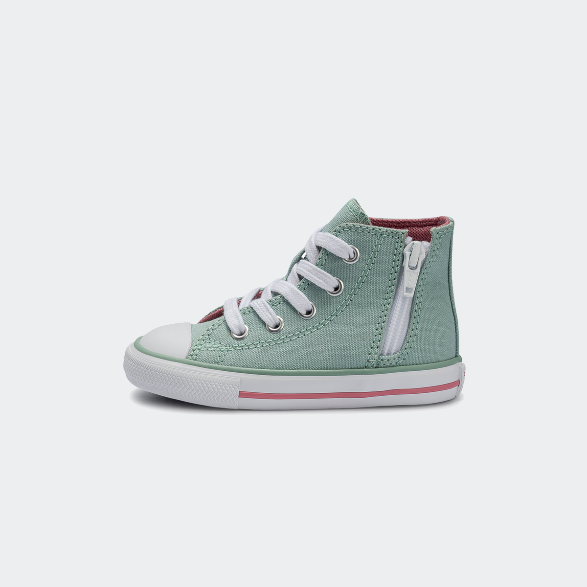 Tênis Converse Kids Chuck Taylor All Star Side Zip Seasonal Verde
