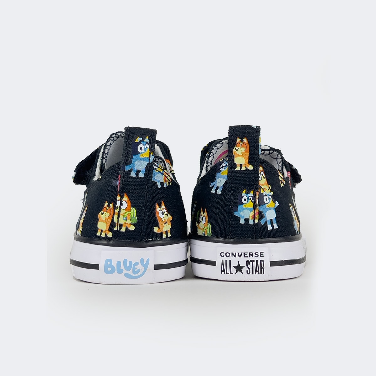 こちゃん Tênis Converse Kids Chuck Taylor All Star X Bluey 2V Black Mult