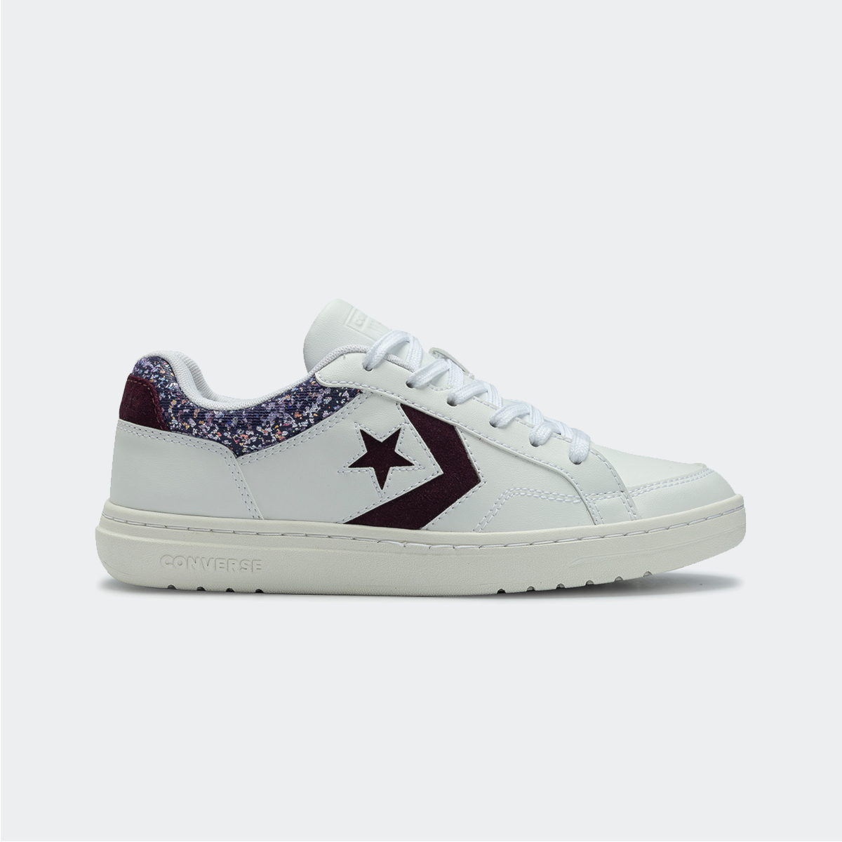 Tênis Converse Pro Blaze Classic Shinefetti Branco Preto Amendoa