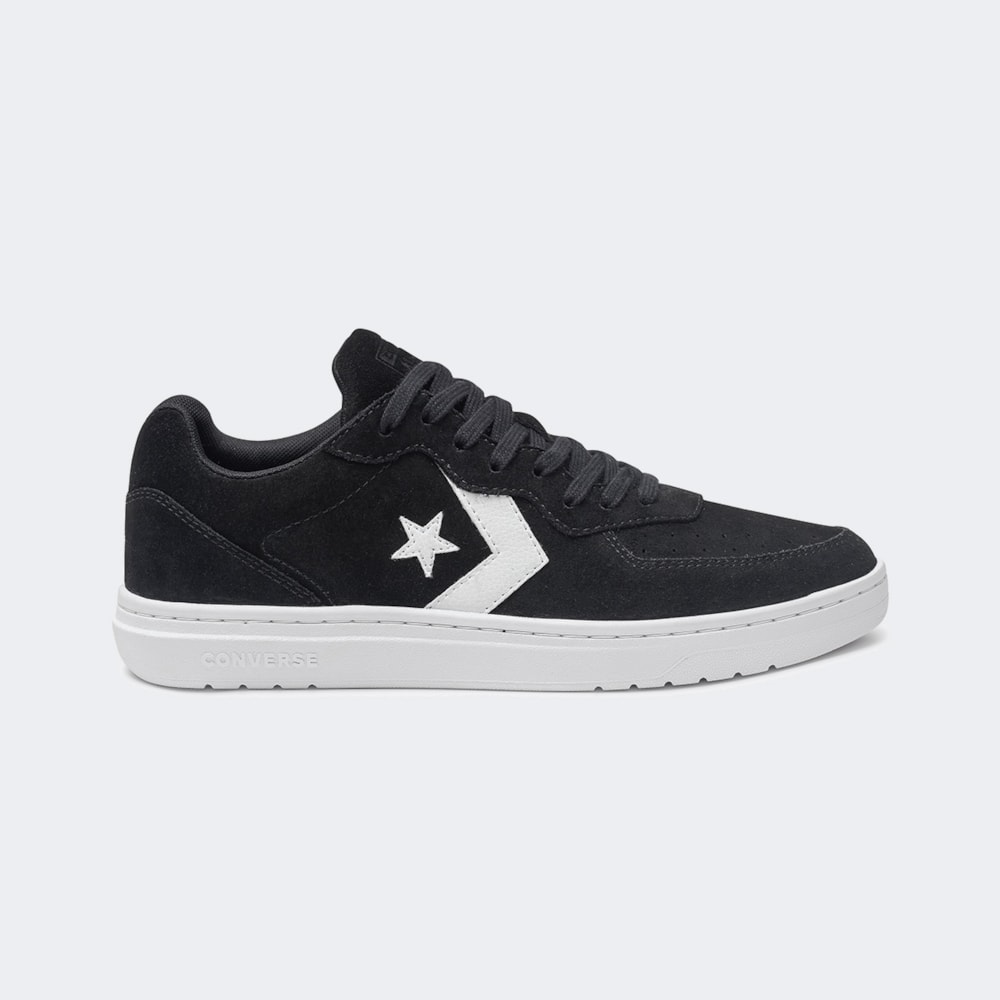 Converse Rival TÊNIS CONVERSE RIVAL V2 CLASSIC SUEDE PRETO BRANCO OX CO04970001 ...