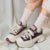 Tênis Converse Run Star Crush Pony Hair Cherry Daze Egret Ox A22399C