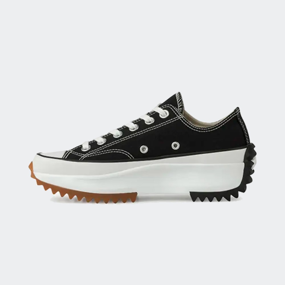 Tênis Converse Run Star Hike Ox Foundation Canvas Preto Branco CO03790002