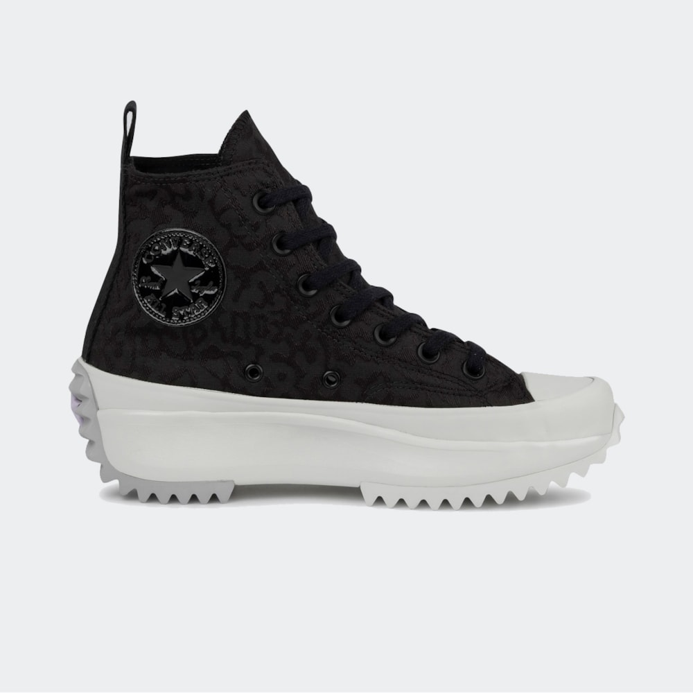 Tênis Converse Chuck Taylor All Star Hi Glam Preto/Preto - Espaco Tenis