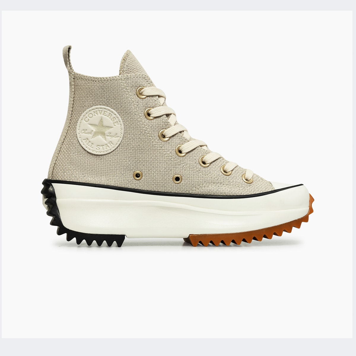 REI Tênis Converse Run Star Hike Shiny Heathered Canvas Cru Classico