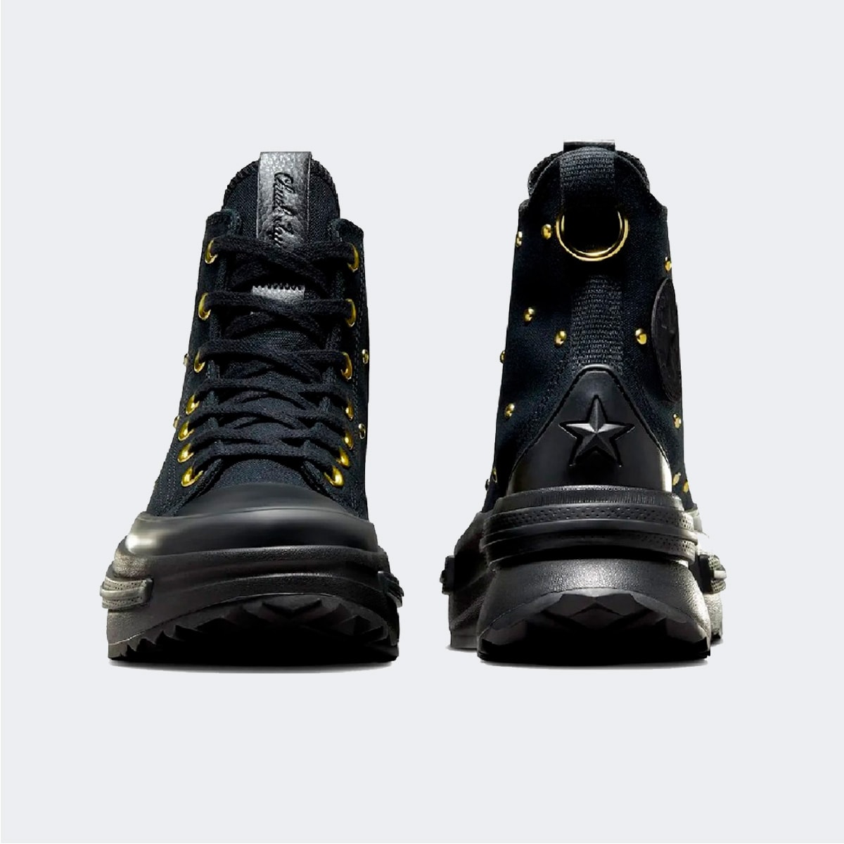 Tênis Converse Run Star Legacy CX Star Studded Black Black Gold HI