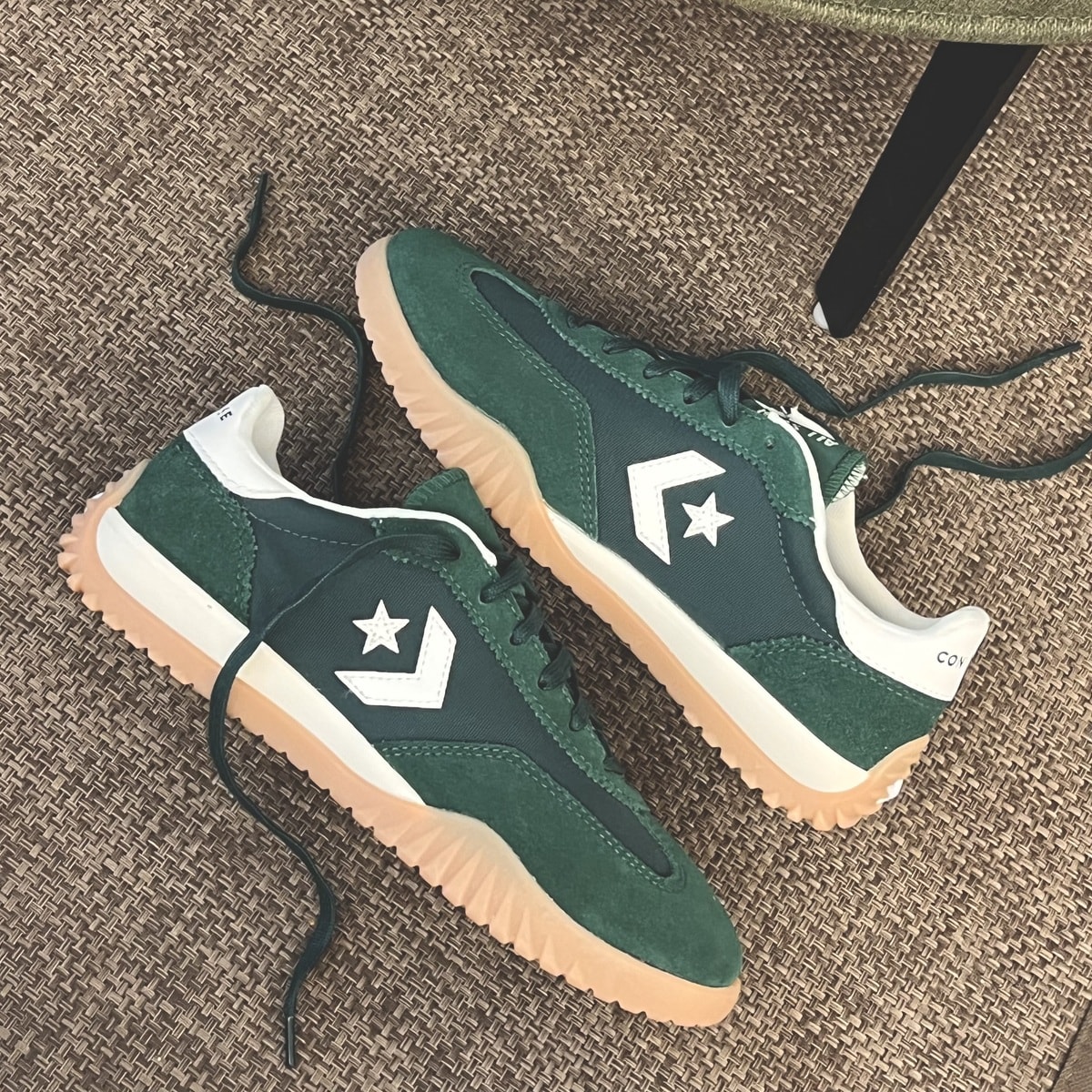 Tênis Converse Run Star Trainer Green Envy Egret White OX A13359c