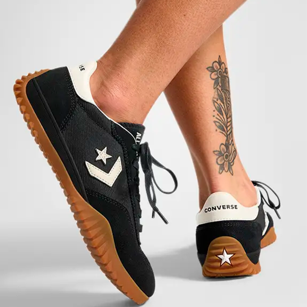 Tênis Converse Run Star Trainer Preto Amendoa Co05490002 | Espaço