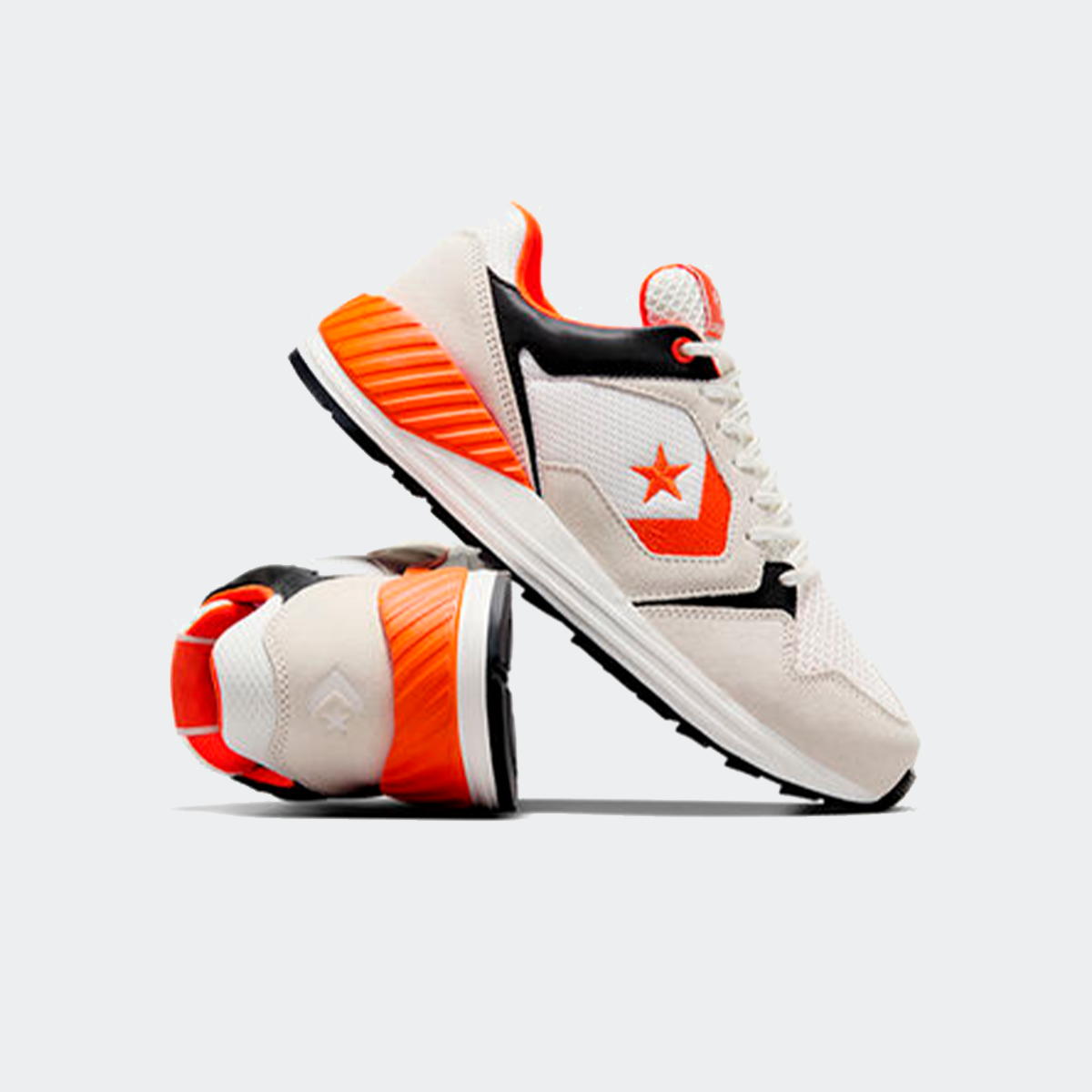 Tênis Converse Wave Trainer Vintage White Orange A12835c | Espaço