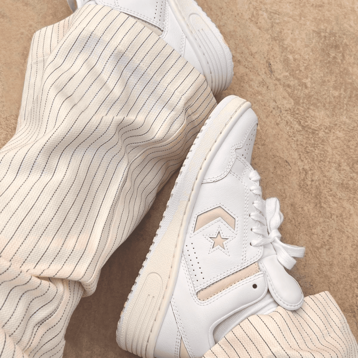 Tênis Converse Weapon Leather White Egret OX A11574c | Espaço.con