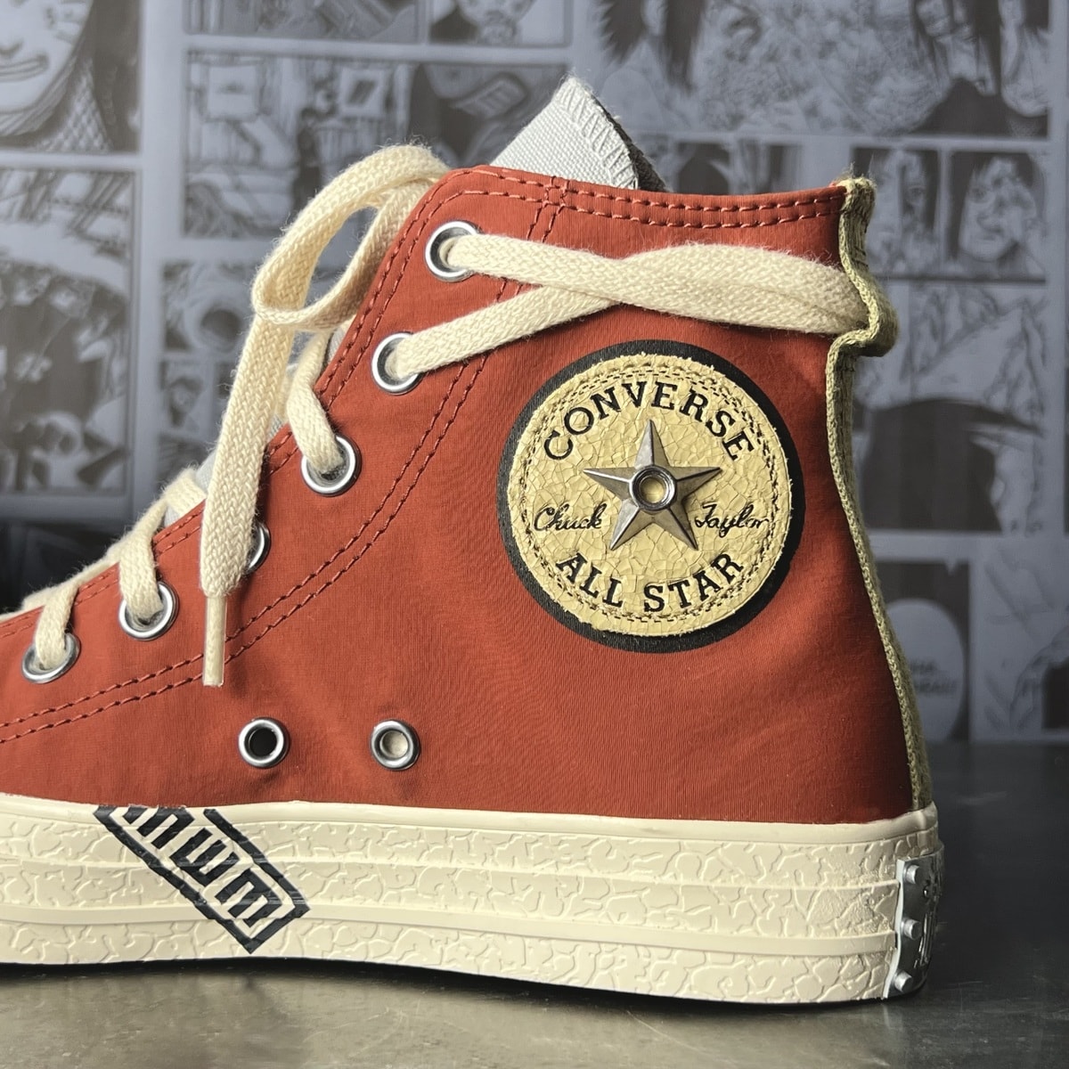Tênis Converse X Naruto Shippuden Chuck Taylor All Star Terracota