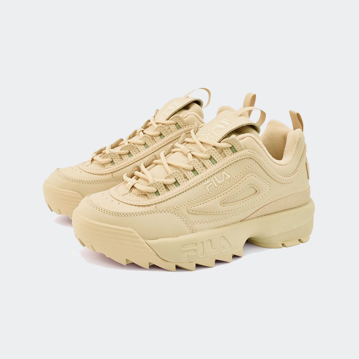 Tan fila fashion disruptor