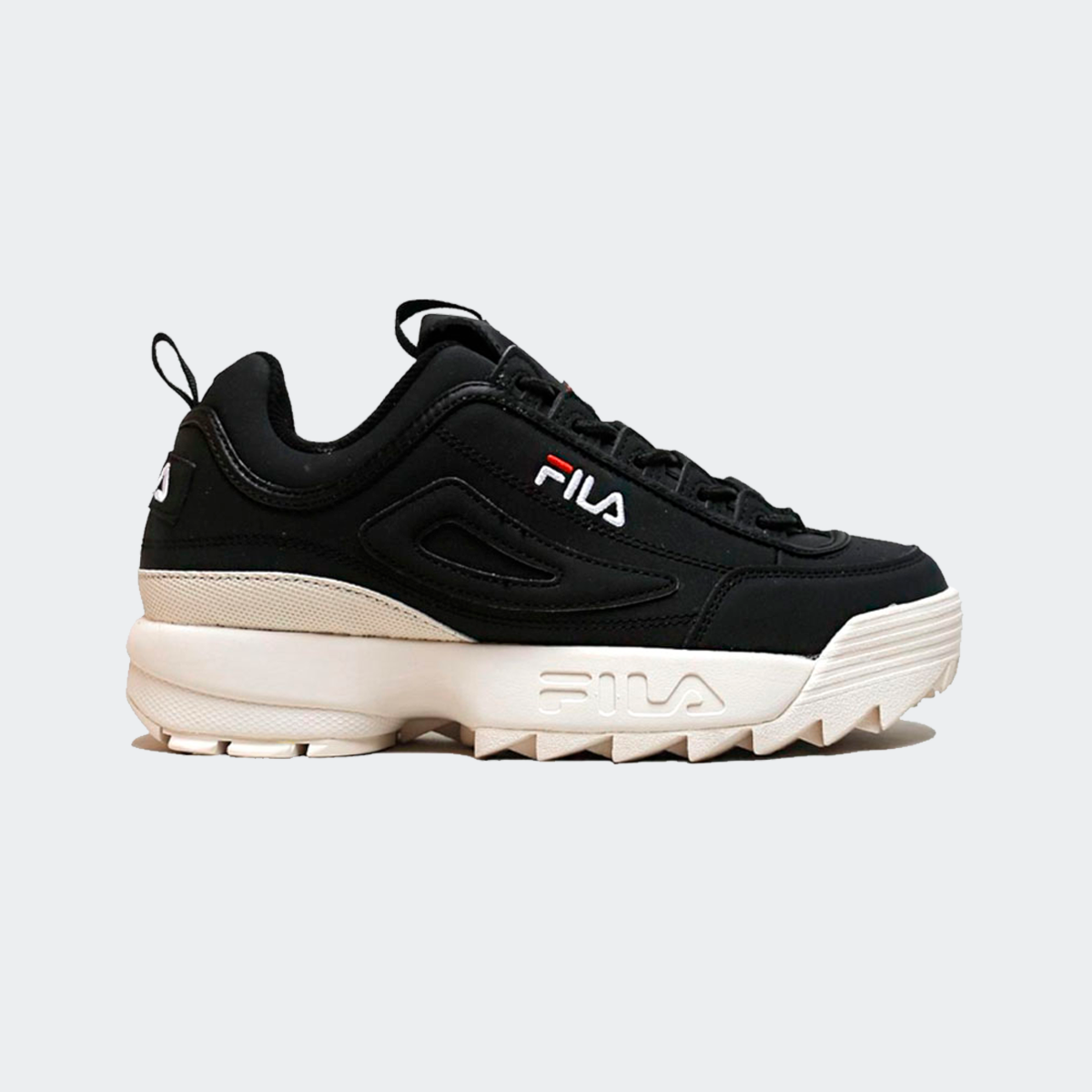 Tenis da best sale fila disruptor preto