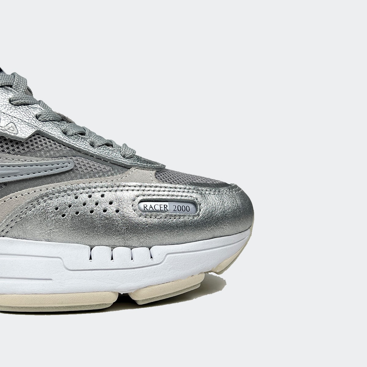 Tênis Fila Renno Racer 2000 Cinza Marinho Laranja F02l00277