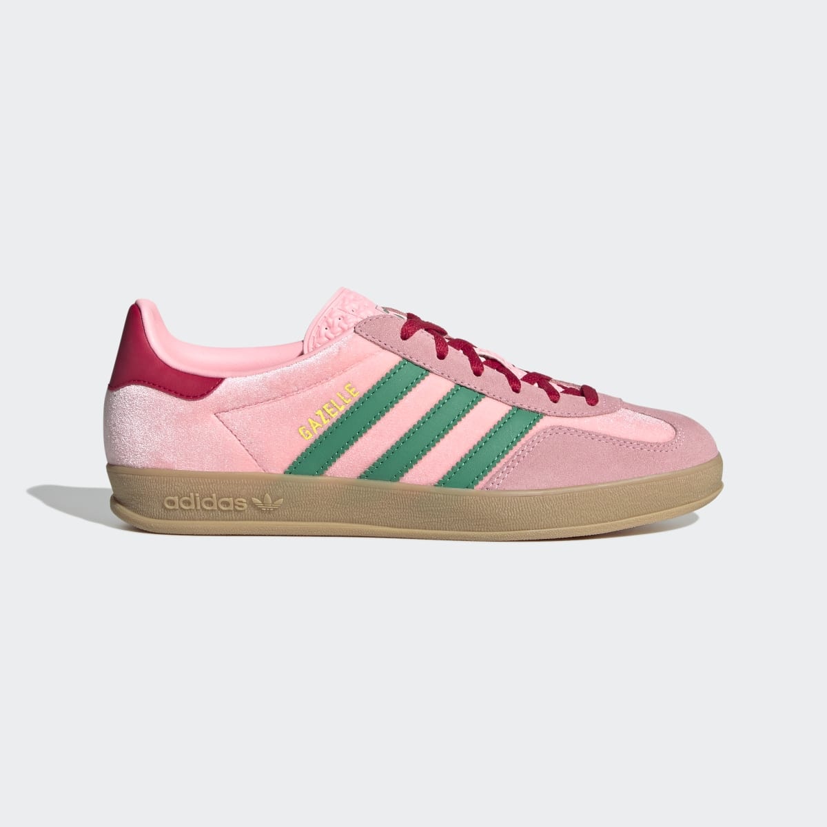 Tênis Gazelle Indoor Rosa Verde Ji2713 | Espaço.con SNEAKERS & Co.