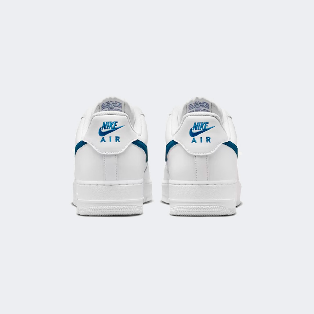 Tênis Nike Air Force 1 '07 Branco Azul Fj4146-123 | Espaço.con