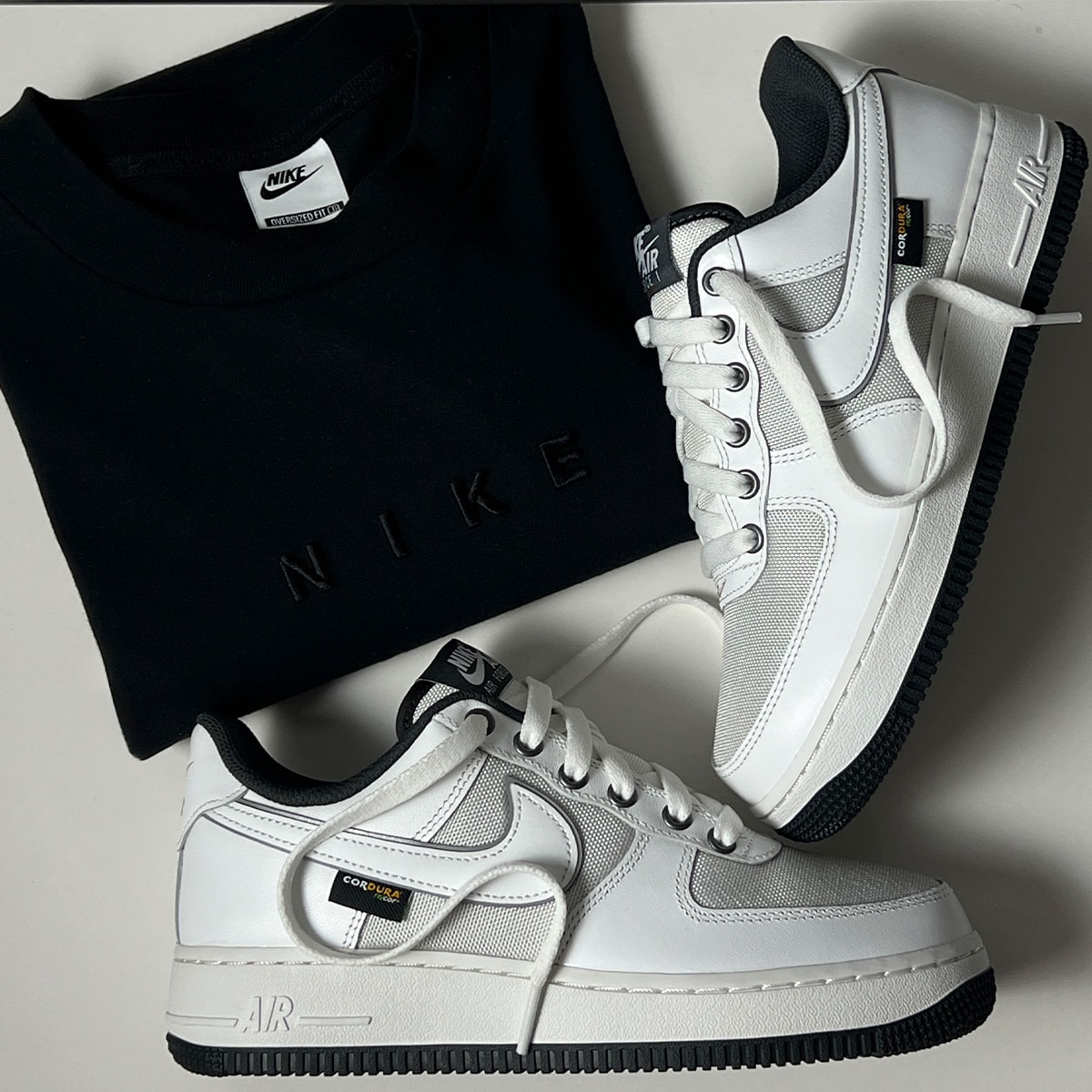 Tênis Nike Air Force 1 '07 Lv8 Branco Chumbo Im6001-121 | Espaço