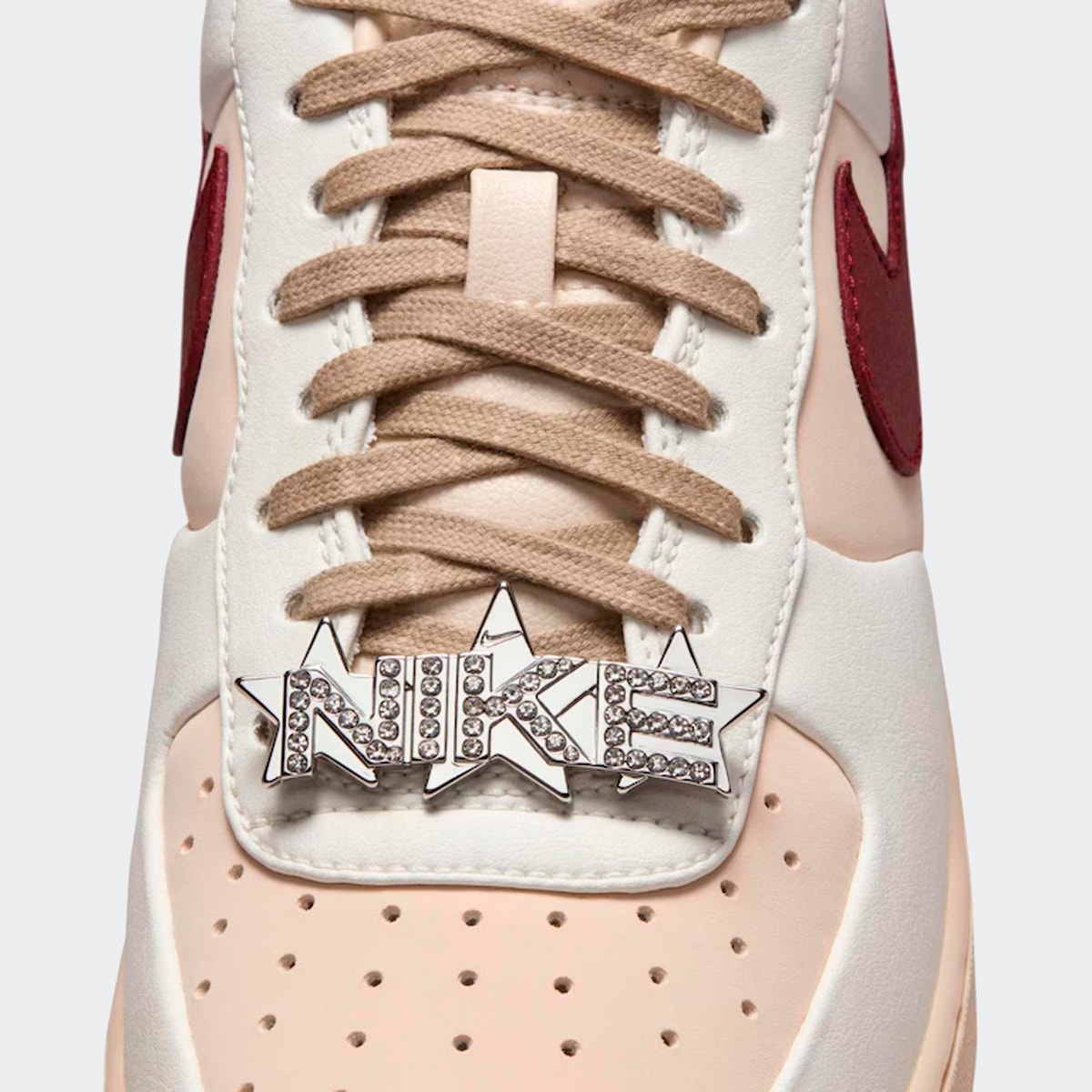 Tênis Nike Air Force 1 07 Pearl White Leopard Im7510-262 | Espaço
