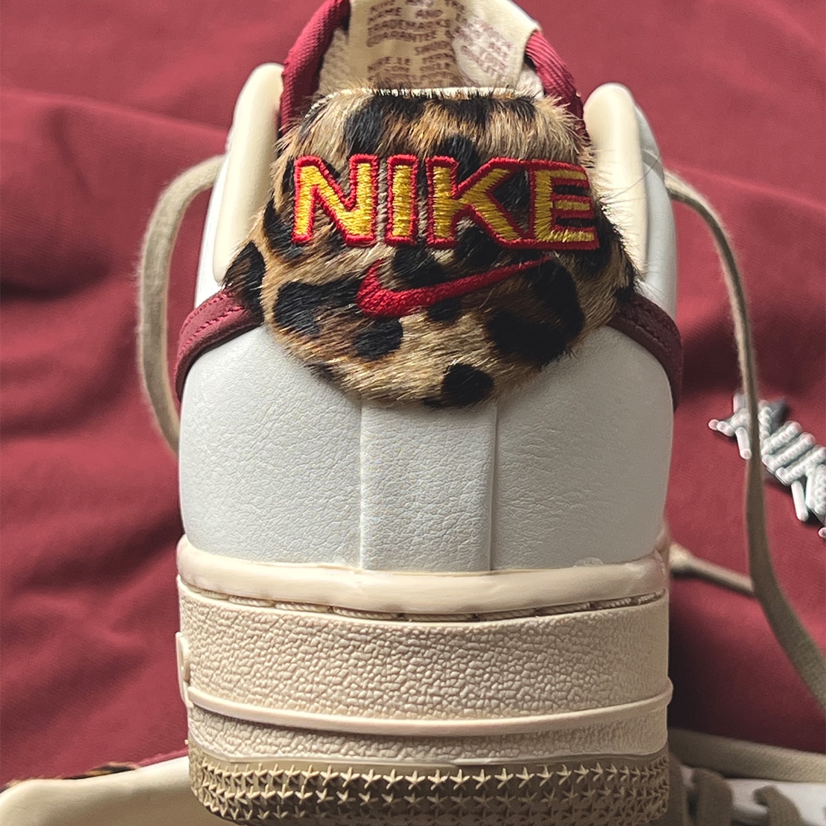 Tênis Nike Air Force 1 07 Pearl White Leopard Im7510-262 | Espaço