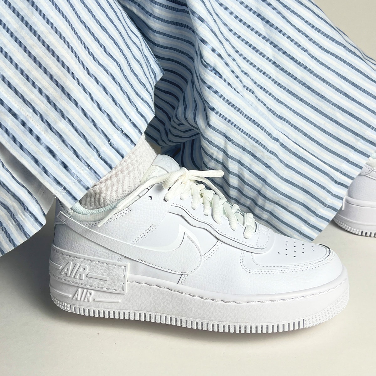 Tênis Nike Air Force 1 Shadow Branco Branco Ci0919-100 | Espaço