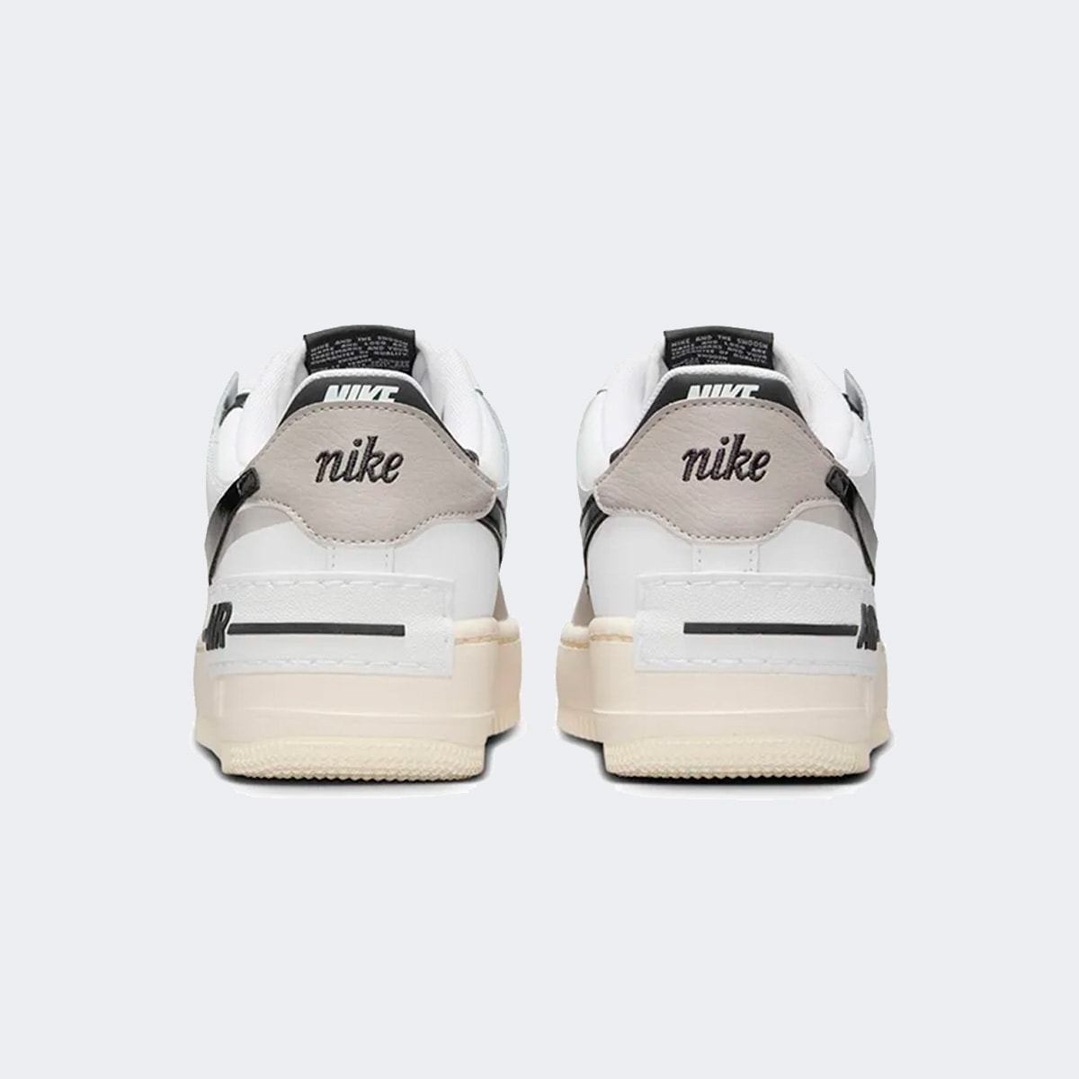 Tênis Nike Air Force 1 Shadow White Off Noir College Grey