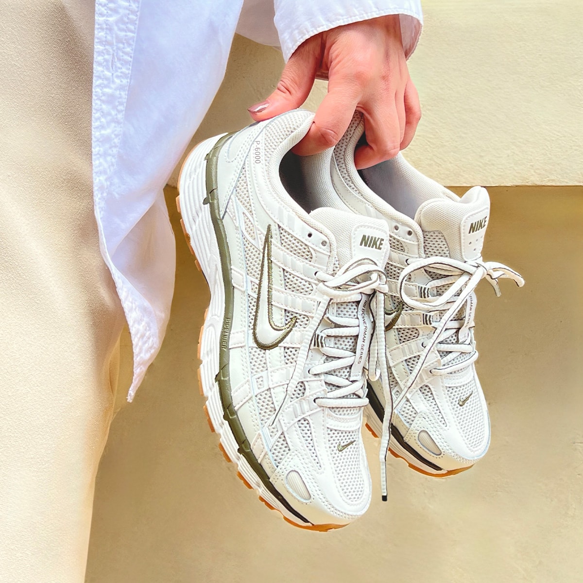 Tênis Nike P-6000 SE Branco Cinza If1756-100 | Espaço.con SNEAKERS