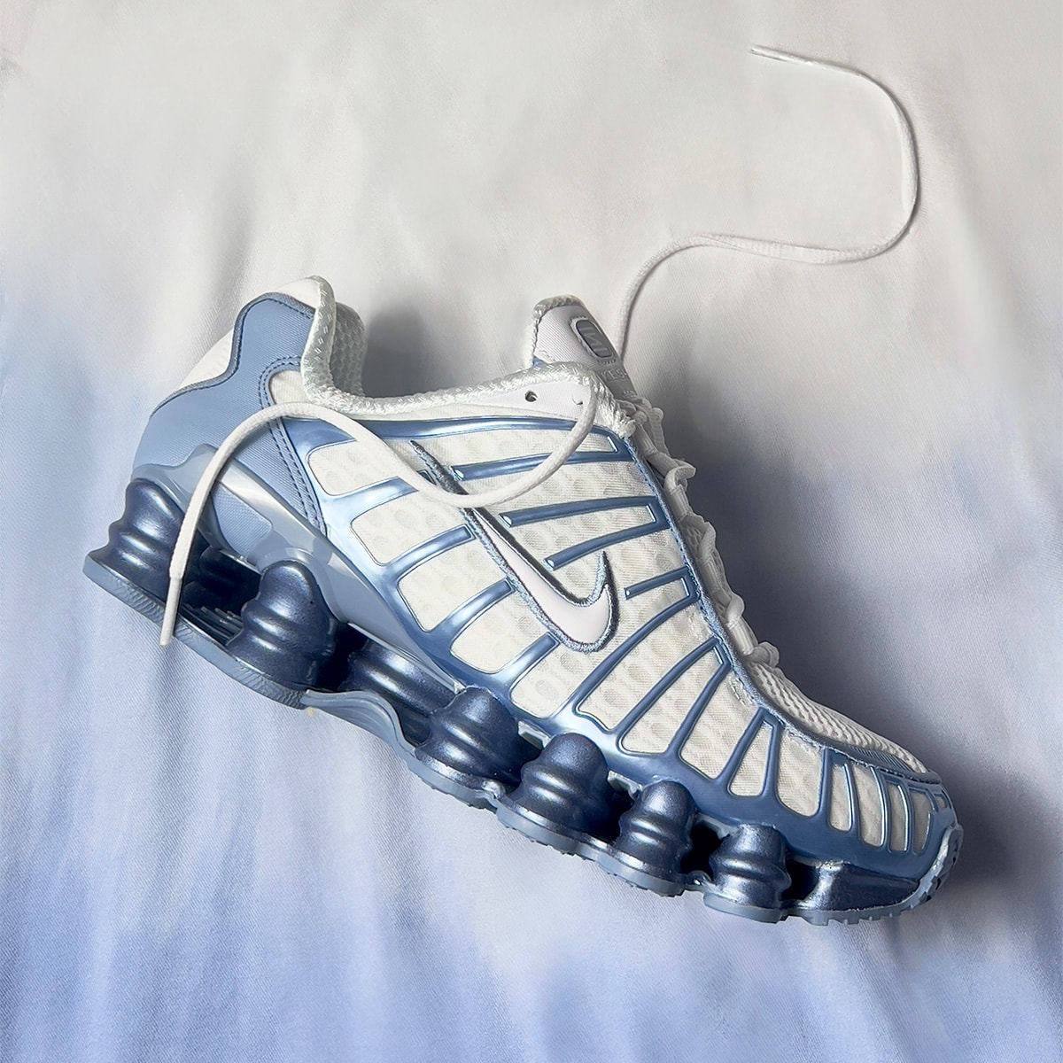 Tênis Nike Shox TL White Work Blue Ar3566-106 | Espaço.con