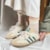 Tênis Samba OG Cream White Collegiate Green KK2277