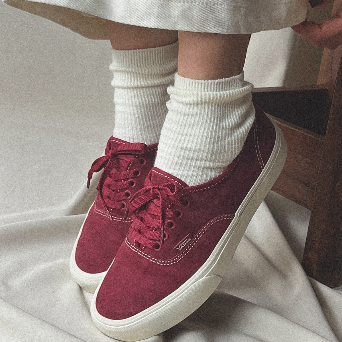 Tênis Vans Authentic Basics Bordeaux Vn000d6gbrdc | Espaço.con