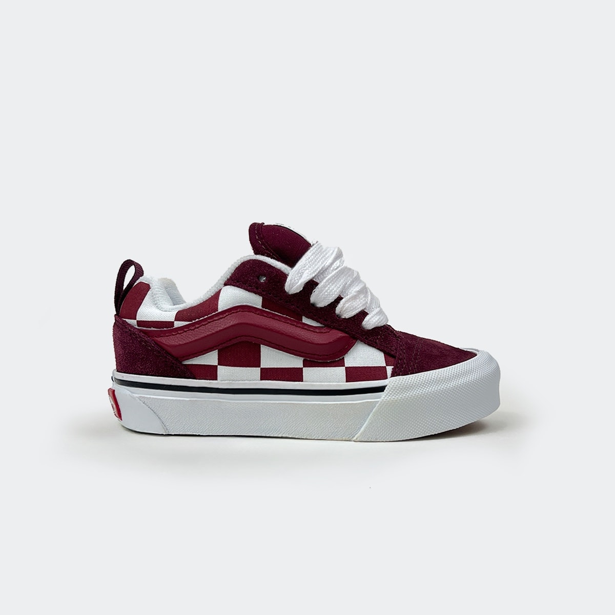 Tênis Vans Kids Knu Skool Tone Bordeaux Vn000cyubrd | Espaço.con