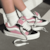 Tênis Vans Knu Skool Color Blocking Black Pink Vn000d22b9p